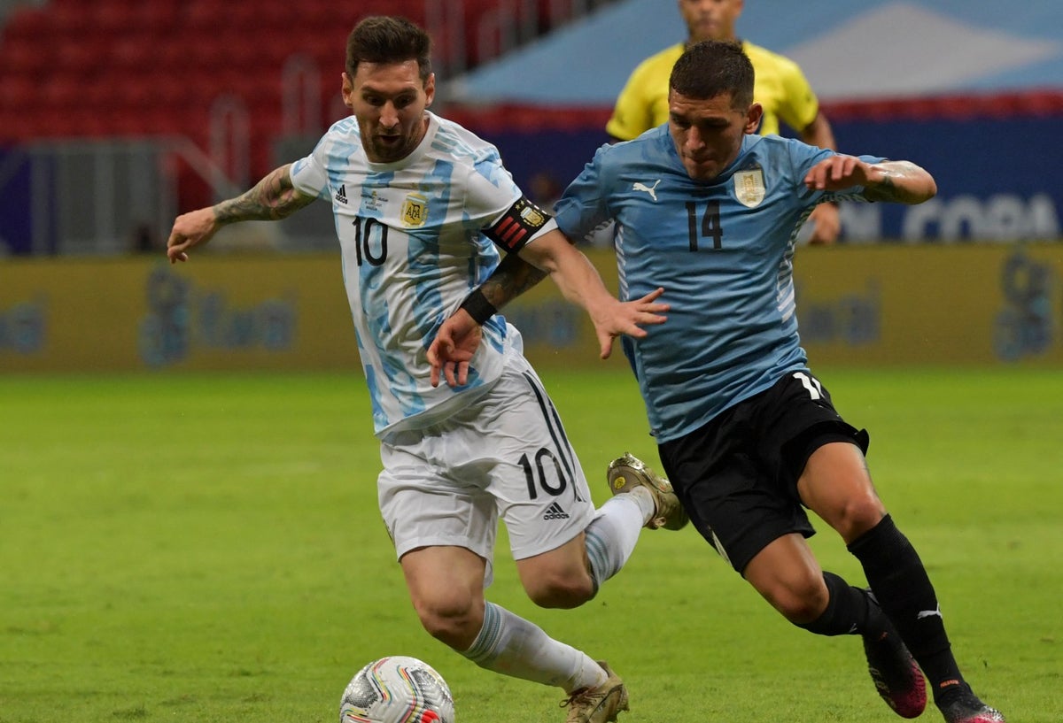 Argentina Vs. Uruguay - Copa América 2021