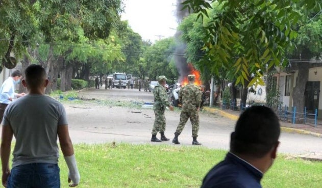 Atentando a batallón en Cúcuta
