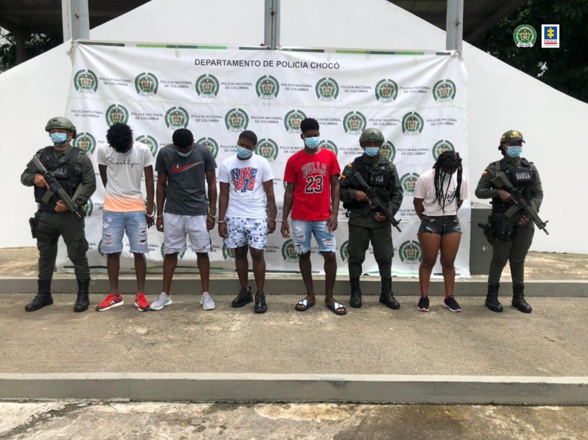 Capturados en el Chocó