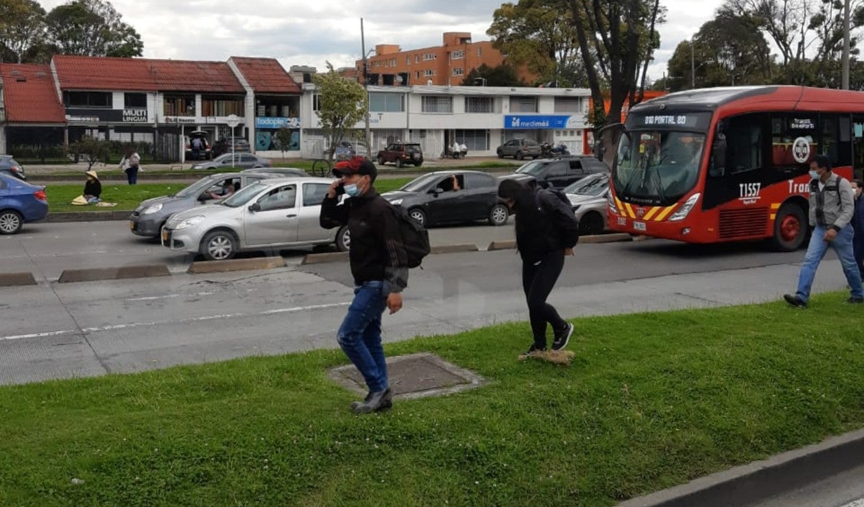 Bloqueos en Transmilenio
