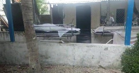 Muertos están en la intemperie
