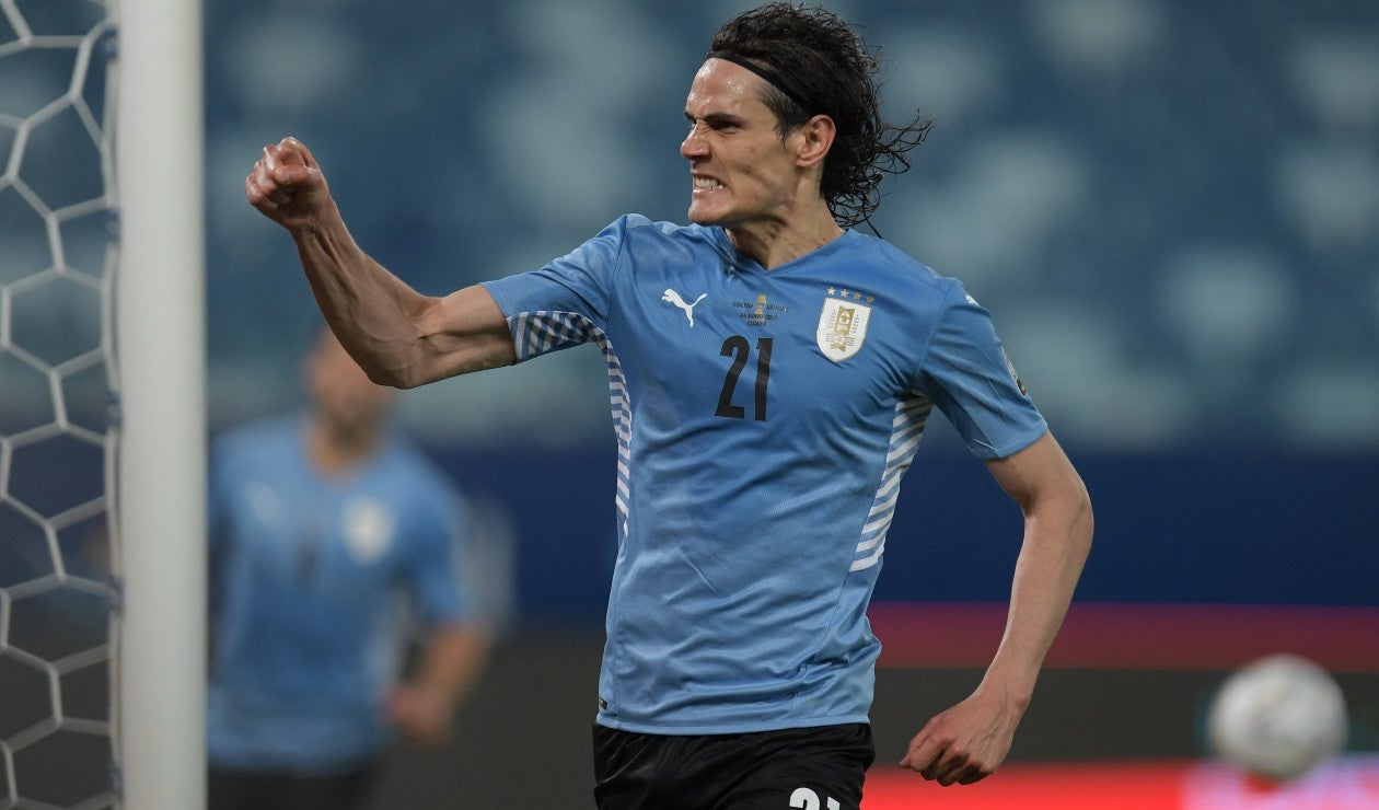 Uruguay Vs. Bolivia - Copa América 2021 - Edinson Cavani
