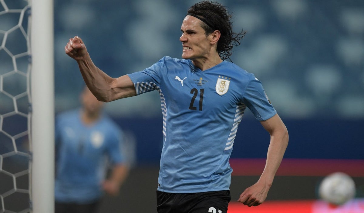 Uruguay Vs. Bolivia - Copa América 2021 - Edinson Cavani