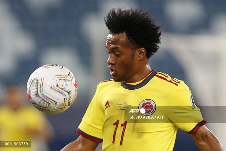 Juan Guillermo Cuadrado, jugador de la Selección Colombia
