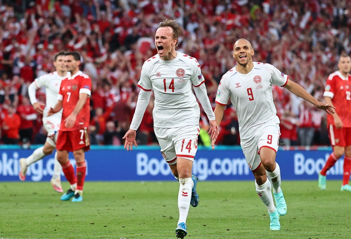 Dinamarca Vs. Rusia - Eurocopa 2021