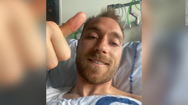 Eriksen, jugador de Dinamarca