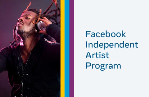 Facebook programa para artistas independientes