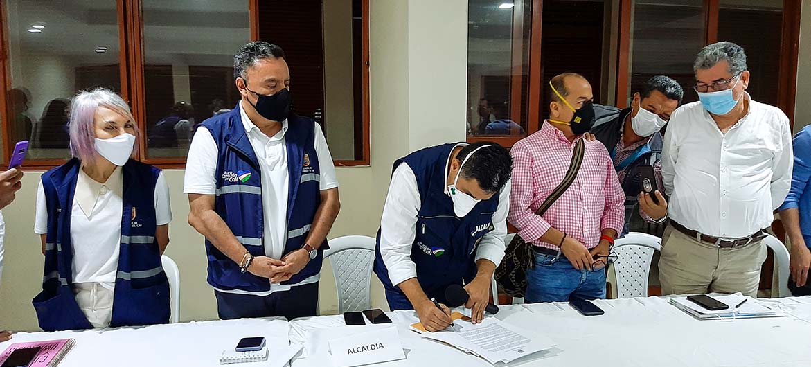 La Mesa de Diálogo será cooperada con la Minga Indígena y tendrá el acompañamiento de la Iglesia Católica y la Organización de Naciones Unidas (ONU).