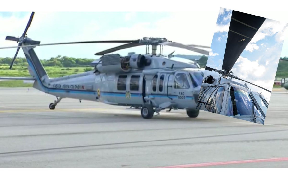 Helicóptero de Iván Duque: Imágenes de cómo quedó tras ataque armado