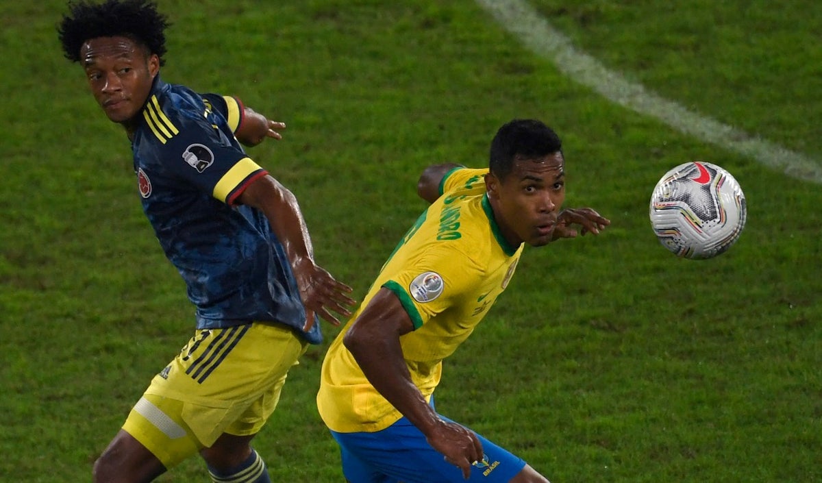 Juan Guillermo Cuadrado - Selección Colombia Vs. Selección de Brasil