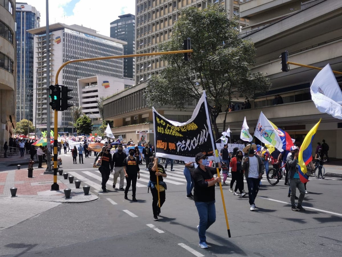 Marchas en Bogotá