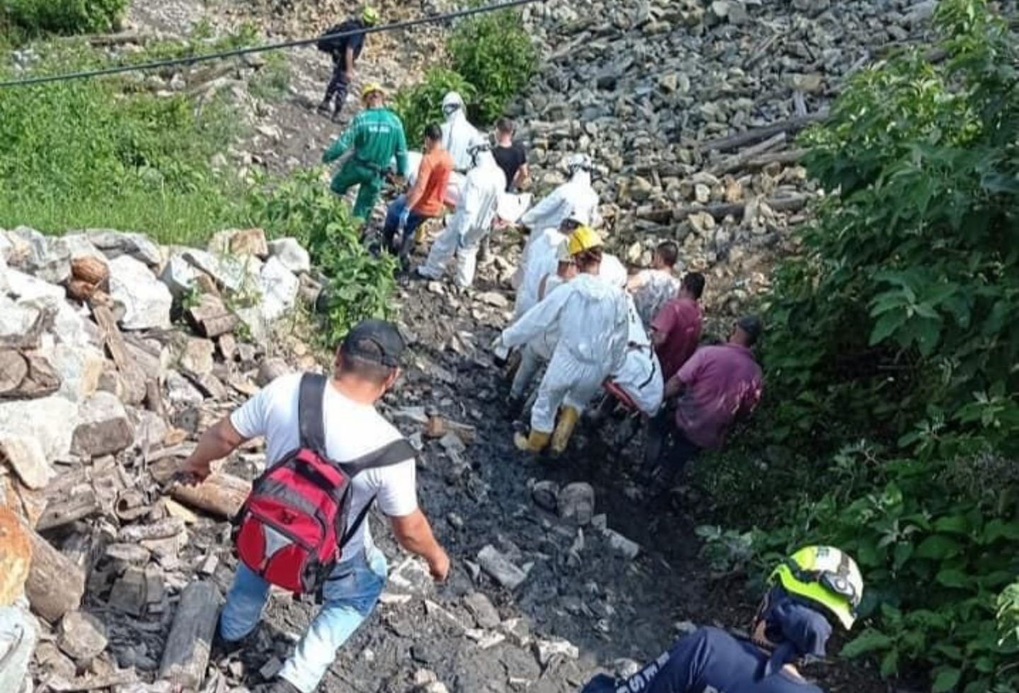 El accidente se registró en la vereda Echandía, zona rural del municipio de Marmato.