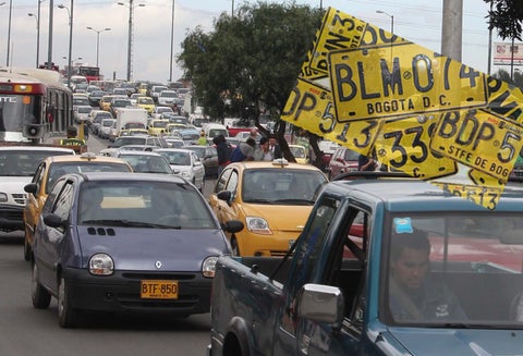 Pico y placa hoy Bogotá 4 de octubre