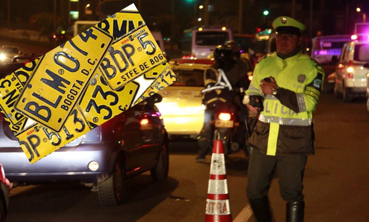 Pico y placa hoy Bogotá jueves 24 de junio