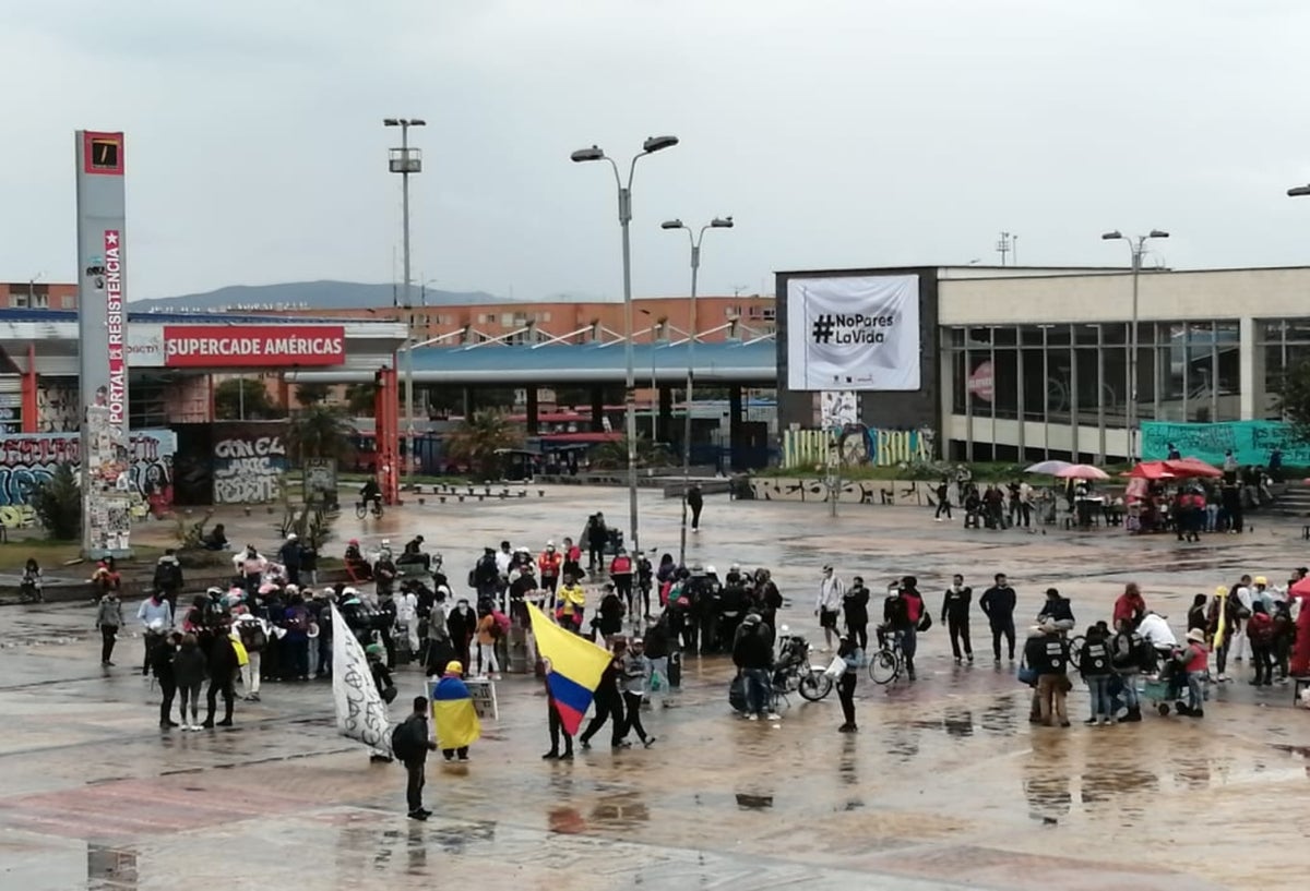 Protestas en Bogotá 09 de junio