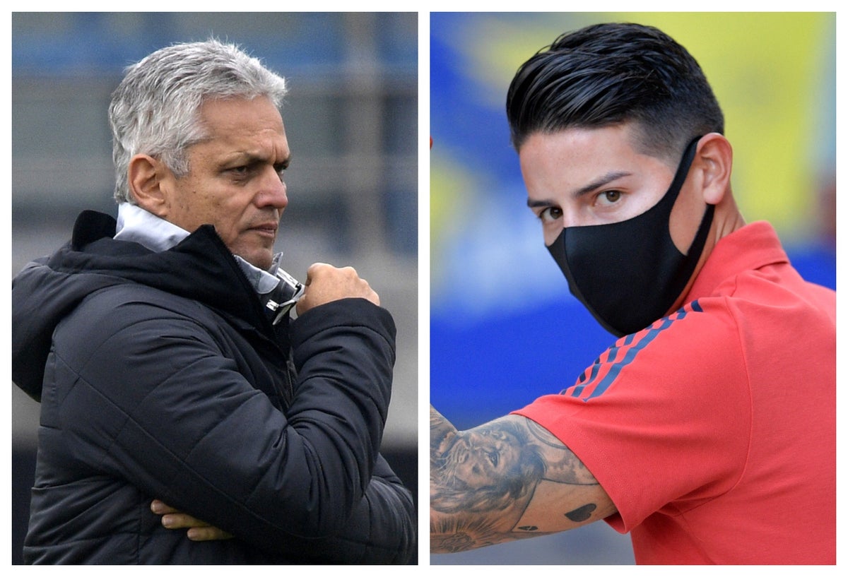 Reinaldo Rueda dejó a James Rodríguez por fuera de la convocatoria