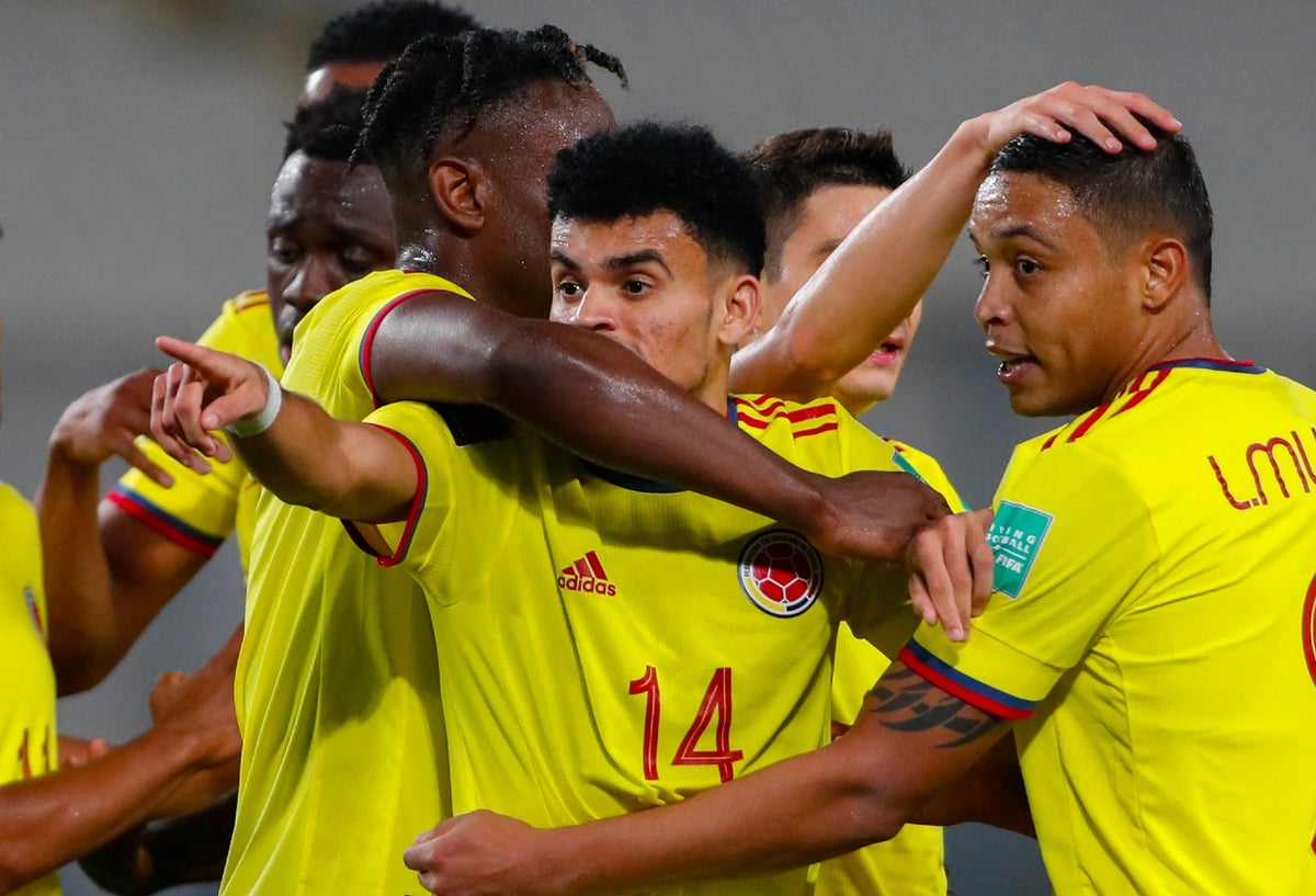 Selección Colombia Vs. Perú - Luis Díaz