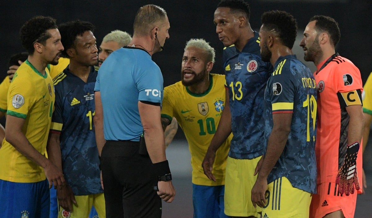 Selección Colombia Vs. Selección de Brasil - Copa América 2021