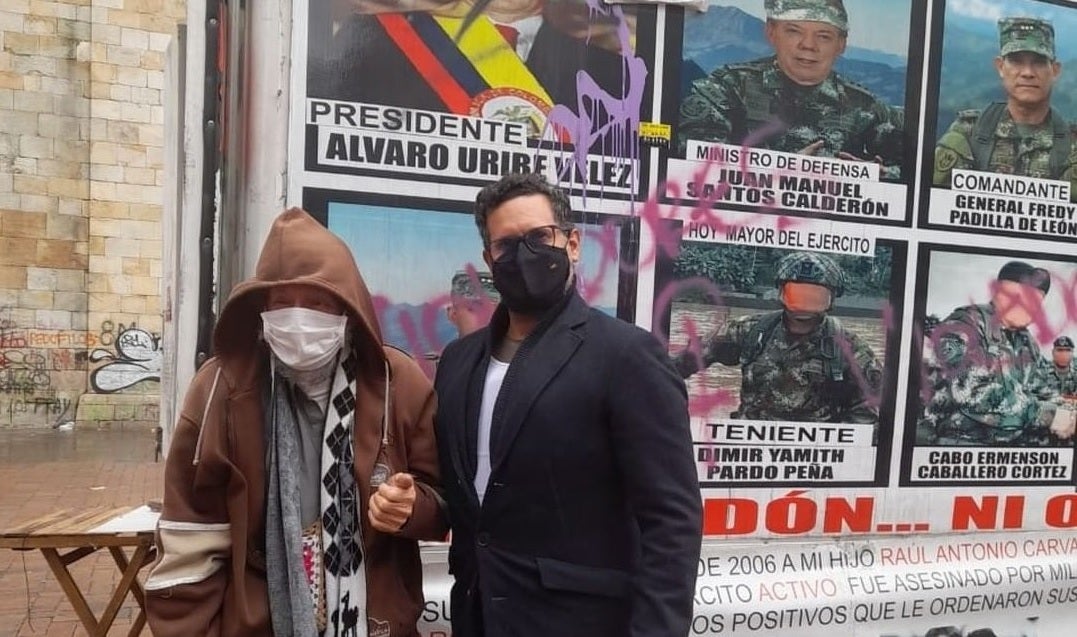 Raúl Carvajal padre de víctima de los 'falsos positivos'