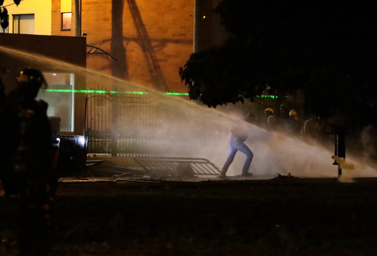 Fuertes disturbios en la localidad de Suba