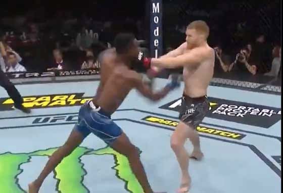 UFC nocaut a los siete segundos