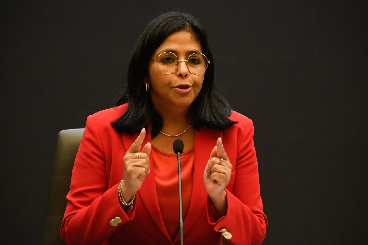 Delcy Rodríguez, vicepresidenta de Venezuela