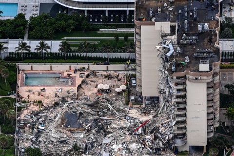 Colapaso edificio en Miami