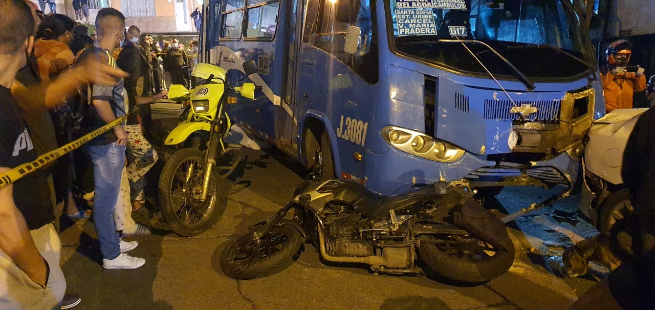 Una falla mecánica provocó un fatal accidente en un barrio de Manizales