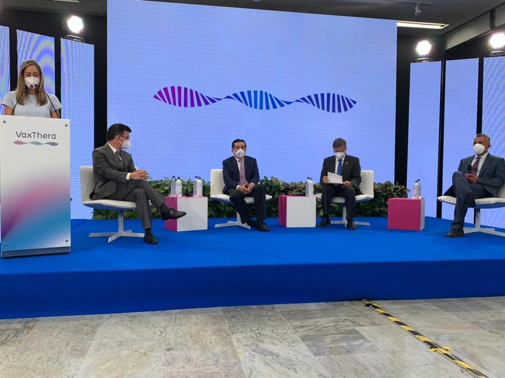 Presentación de la empresa VaxThera de Sura.