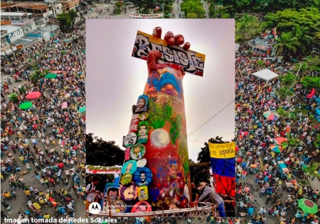 Monumento a la resistencia Cali