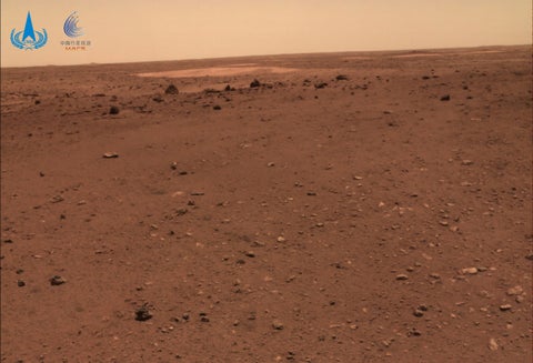 Así es el suelo de Marte tras fotografía tomada por el robot Zhurong