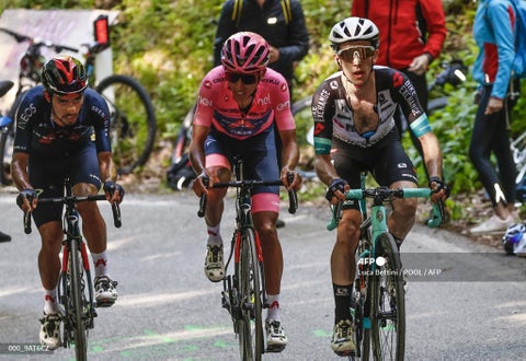 Egan Bernal y Simon Yates 2021