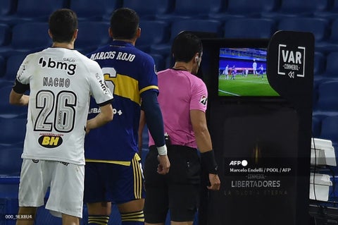 Andrés Rojas, árbitro bogotano en Boca vs Mineiro