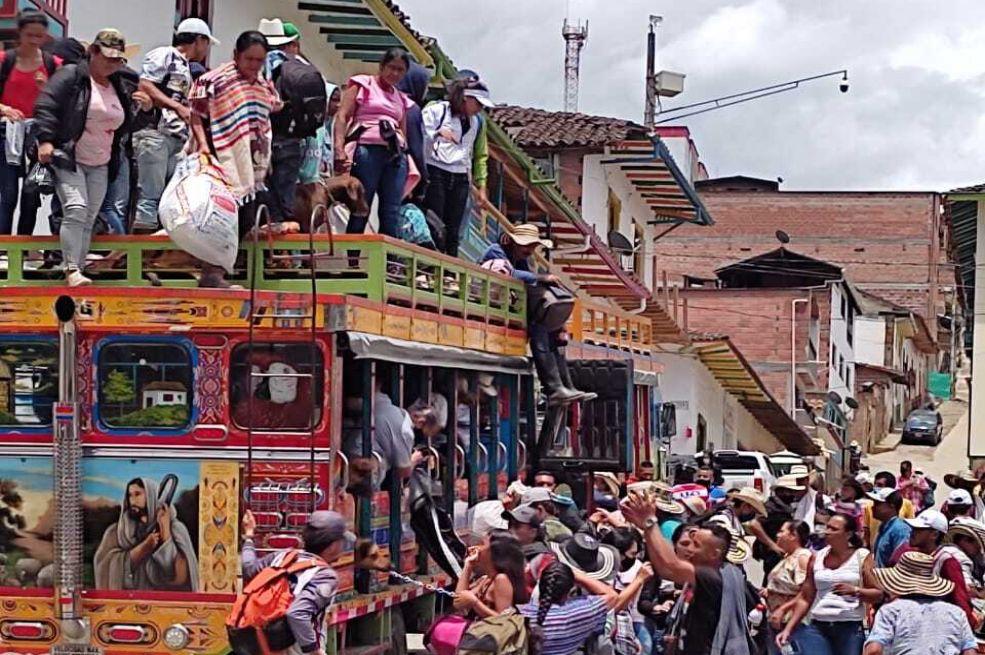 Desplazados Ituango, Antioquia.