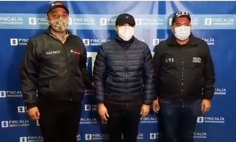 Captura del senador Richard Aguilar en Bogotá