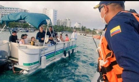 Accidente de lanchas en San Andrés