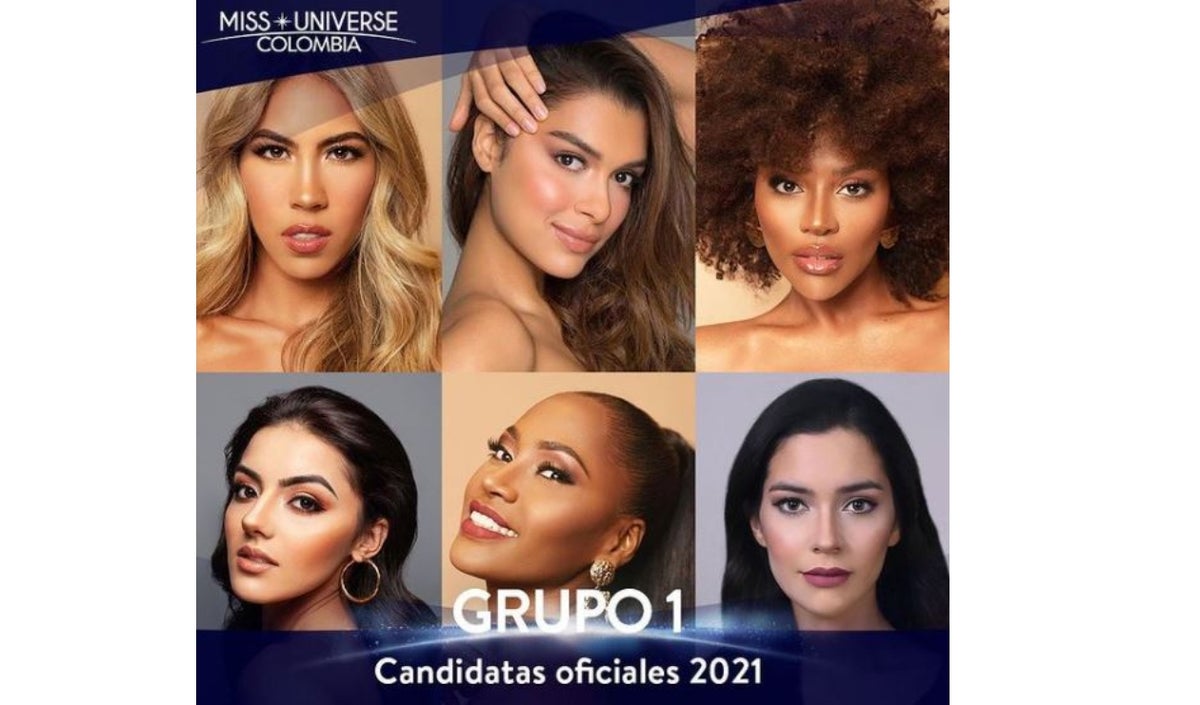 Candidatas de Miss Universe Colombia 2021