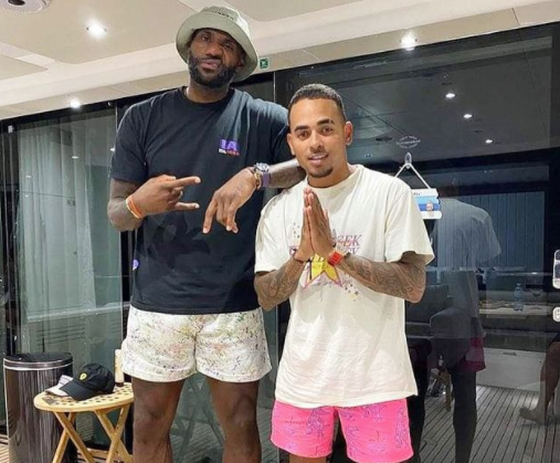 LeBron James y Ozuna