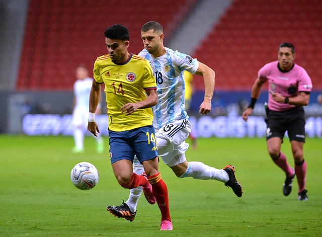 Colombia vs Argentina
