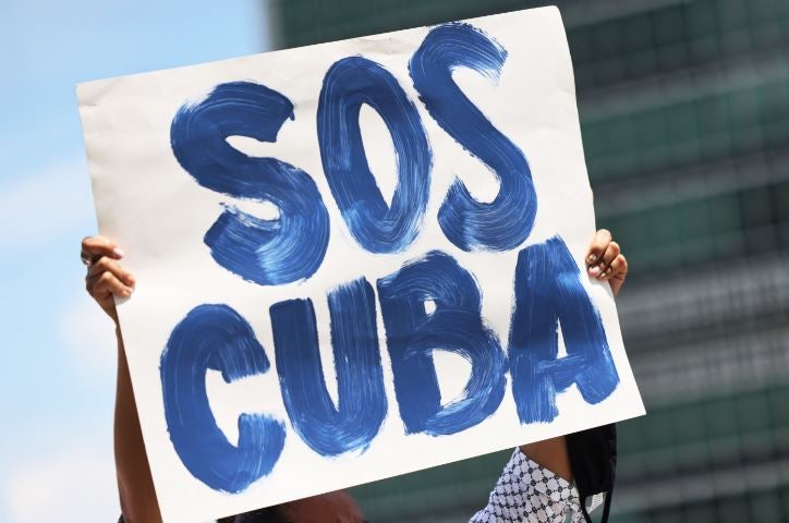Protestas en Cuba