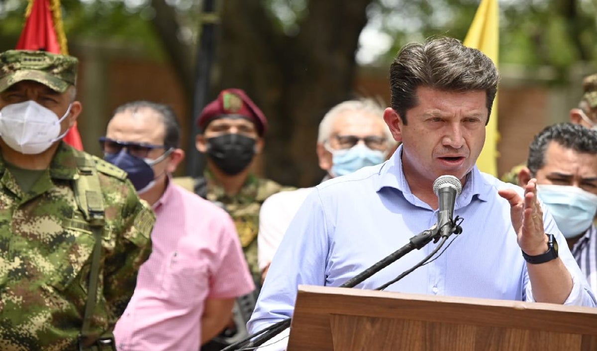 Referencia ministro de Defensa, Diego Molano.