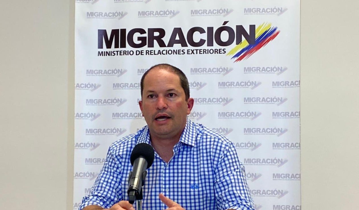 Juan Francisco Espinosa, director de Migración Colombia