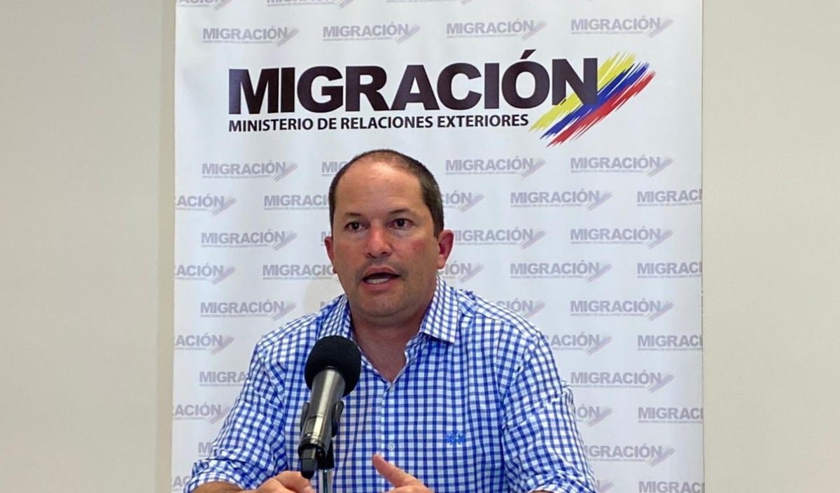 Juan Francisco Espinosa, director de Migración Colombia