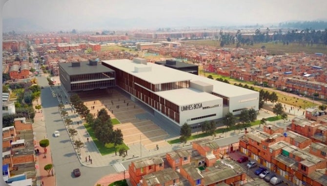 Construcción del nuevo hospital de Bosa