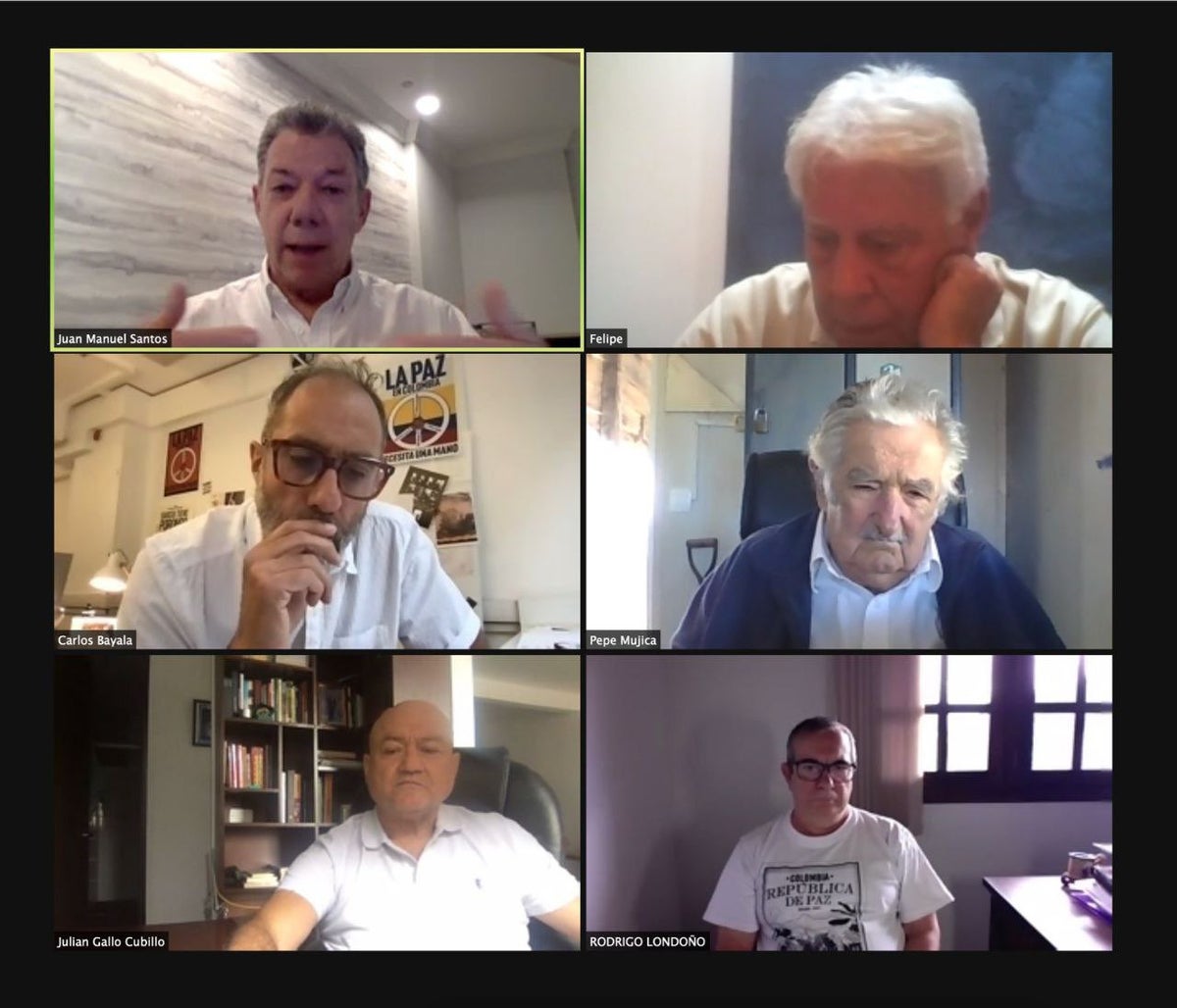 Reunión expresidentes y Farc
