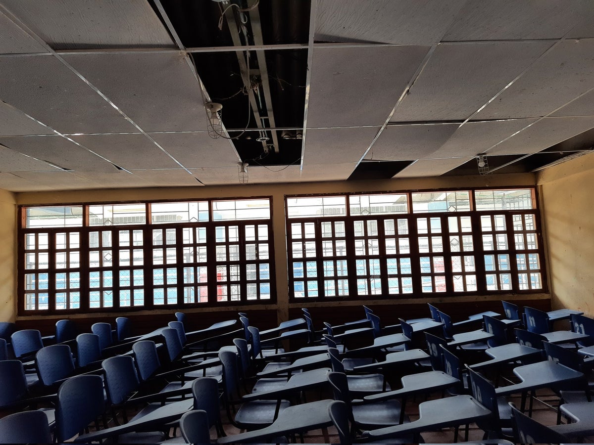 Salón de clases de colegio