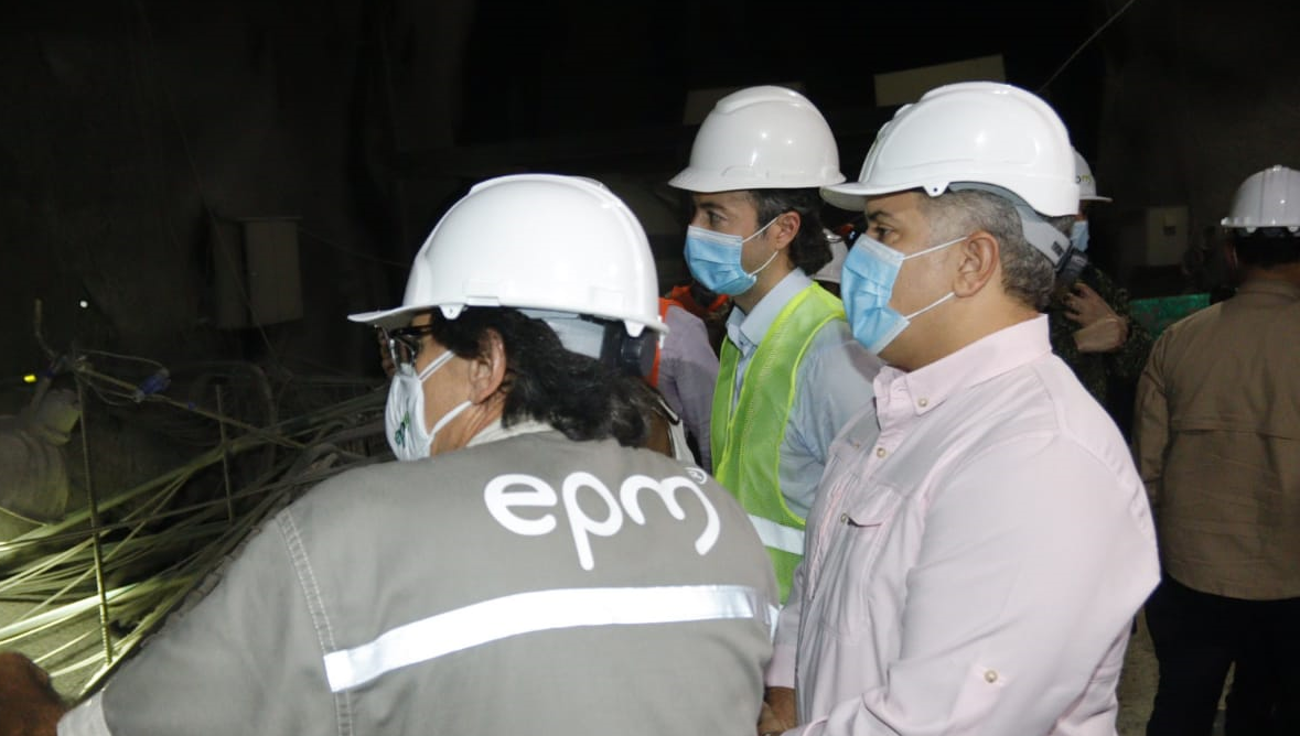 En junio de 2022 se encenderá la primera turbina de Hidroituango