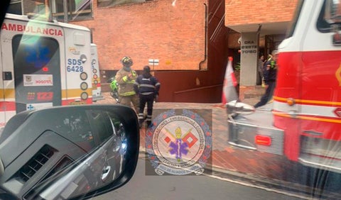 Explosión en edificio en norte de Bogotá