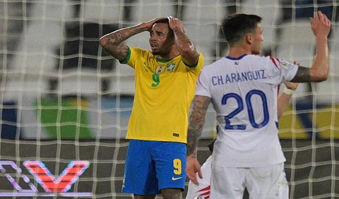 Gabriel Jesús en la Copa América