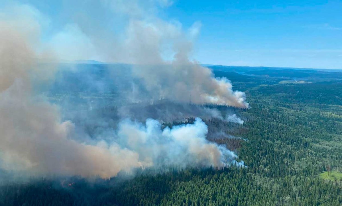 Incendio en Canadá